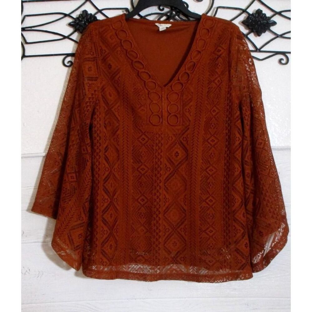 Cato Women's Brown Blouse